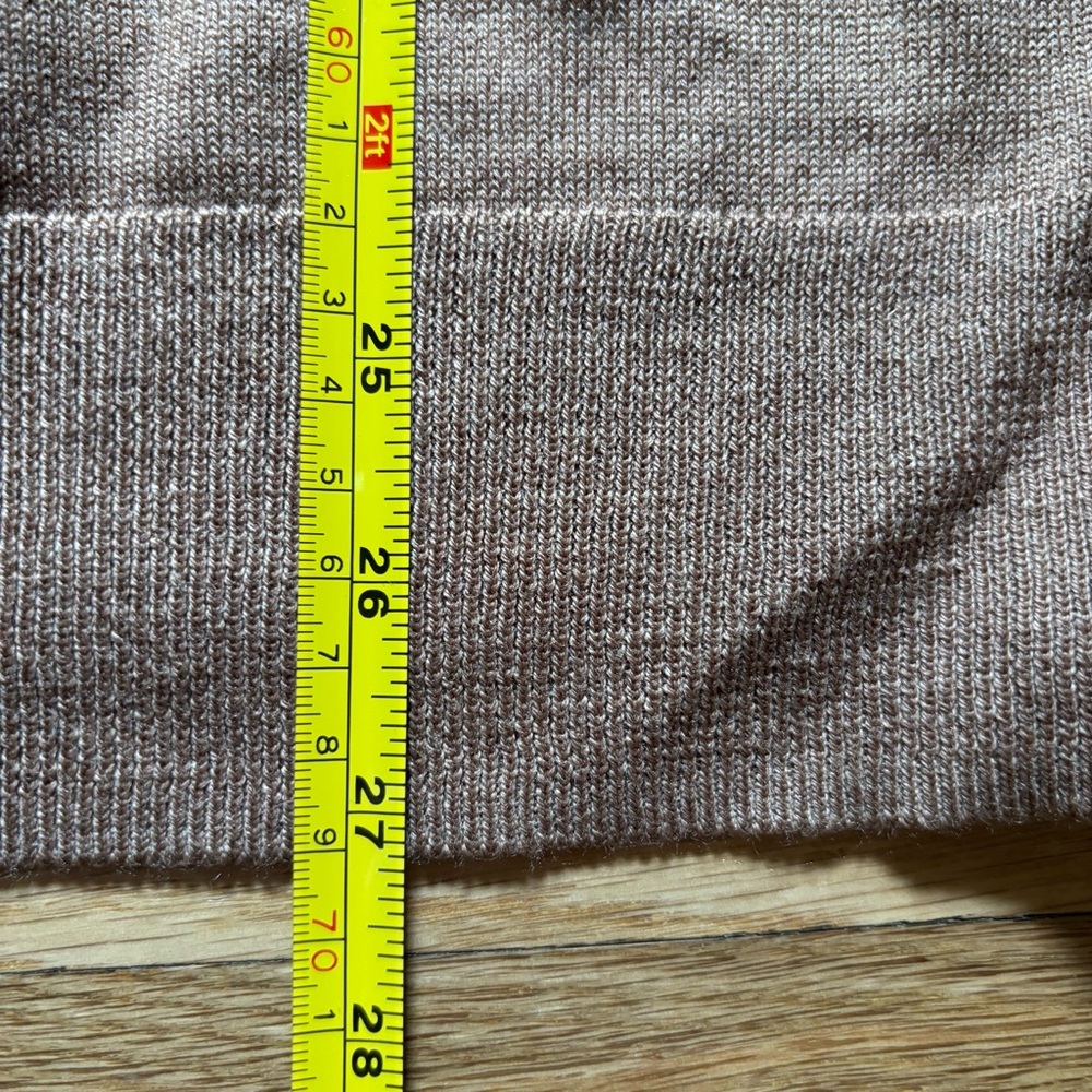 J.Crew‎ Supersoft Wool Blend Crewneck Sweater Men’s Medium Camel Tan NWT Preppy - Picture 6 of 8